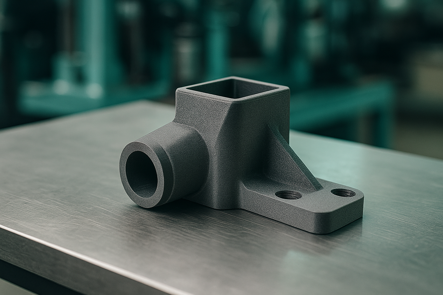 Carbon fiber reinforced industrial 3D printed component
